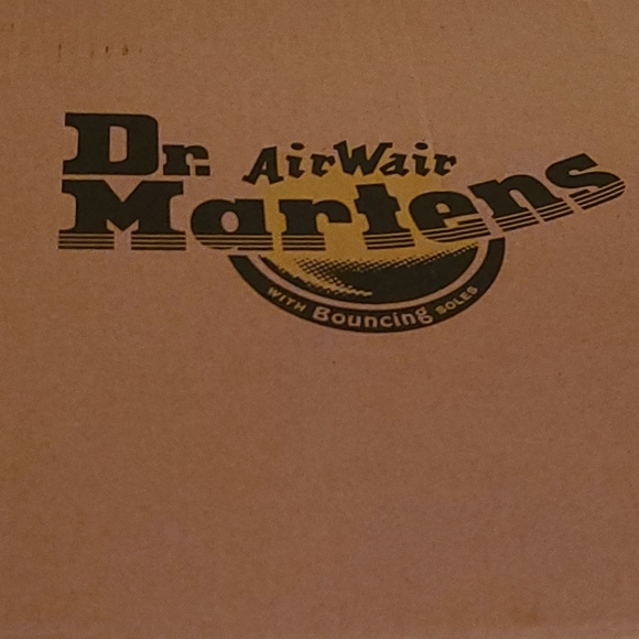 Dr. Martens Pascal w/zip Airwear Black Leather Boots (Aunt Sally) Size US 5 - Picture 2 of 4